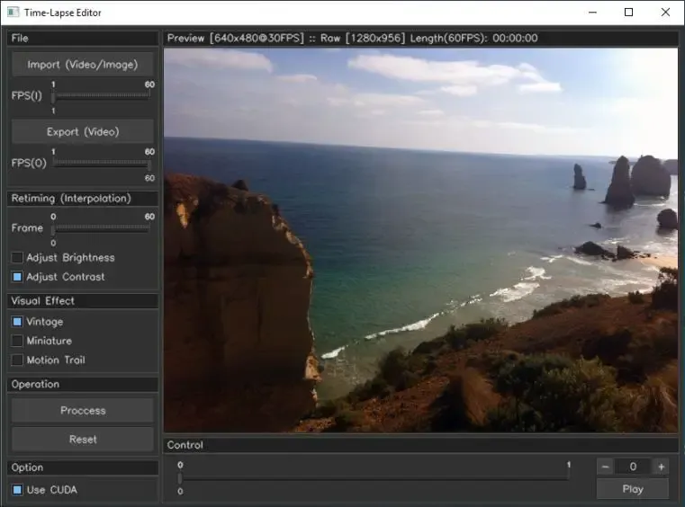 Timelapse Editor